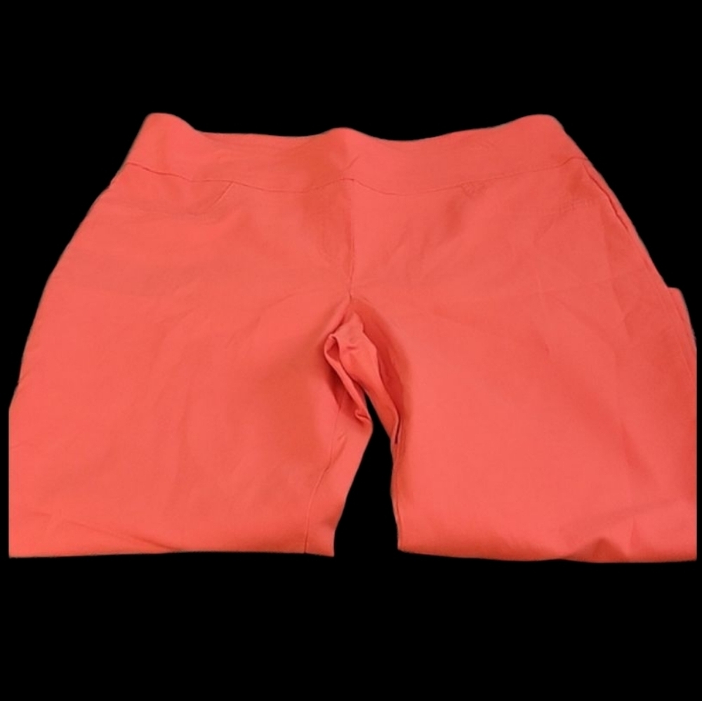 Ruby Red Bright Orange Leggings - Picture 2 of 4
